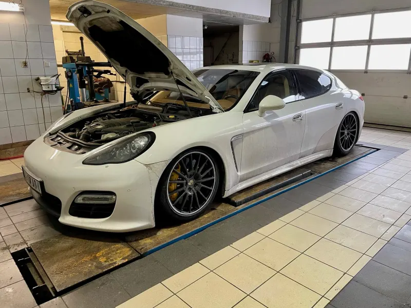 Serwis olejowy Porsche Panamera